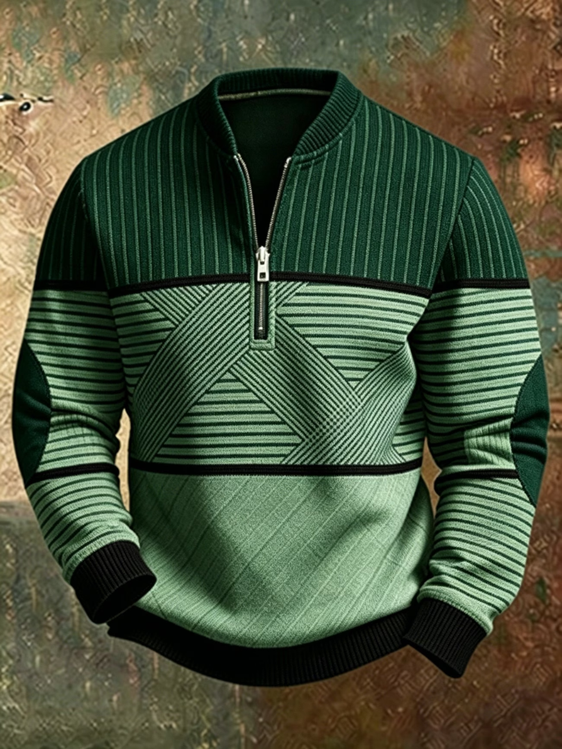 VIKTOR - MAGLIONE CON ZIP