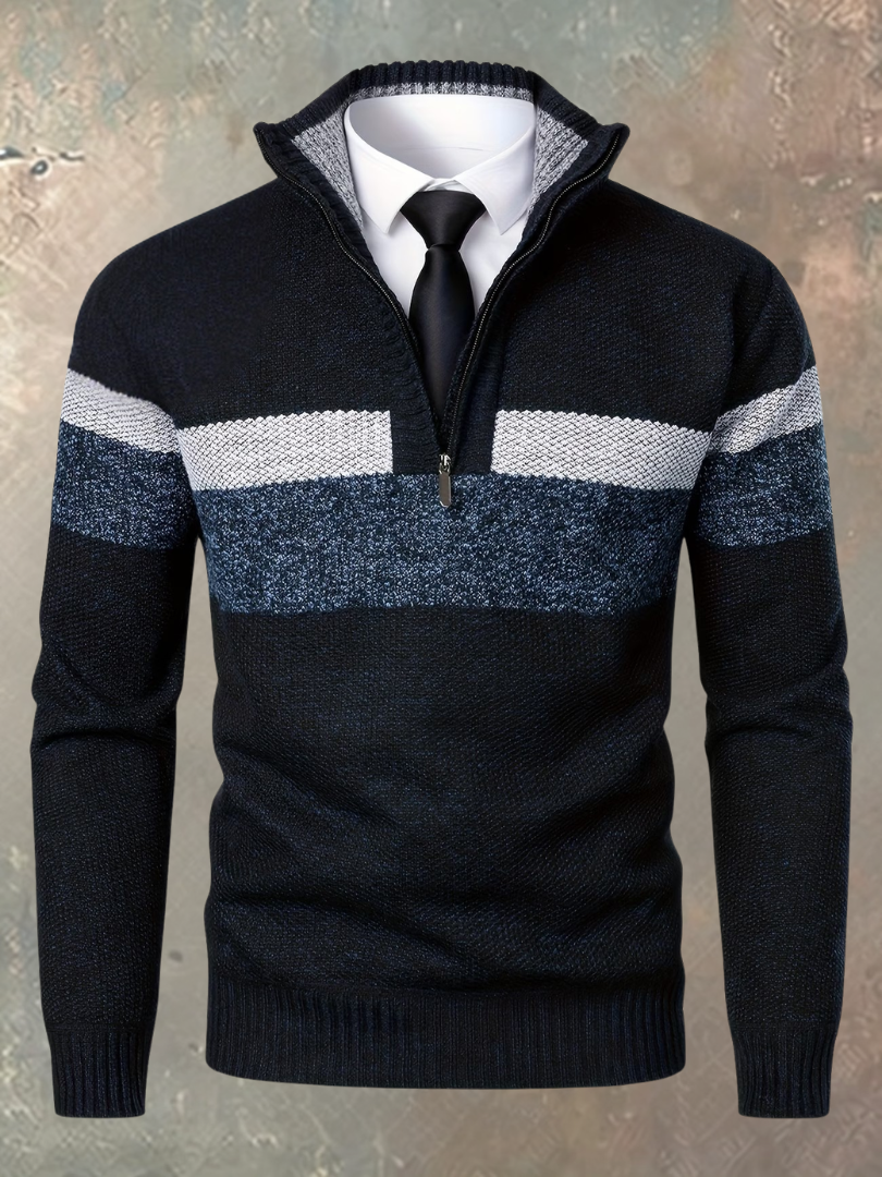 MILANO - MAGLIONE CON ZIP
