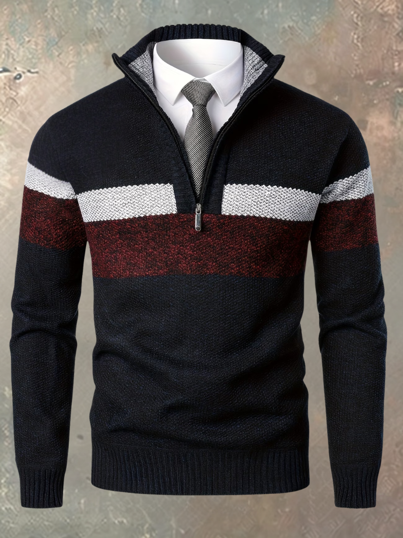 MILANO - MAGLIONE CON ZIP