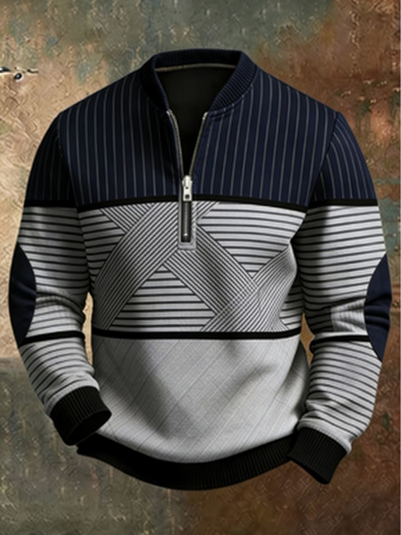 VIKTOR - MAGLIONE CON ZIP