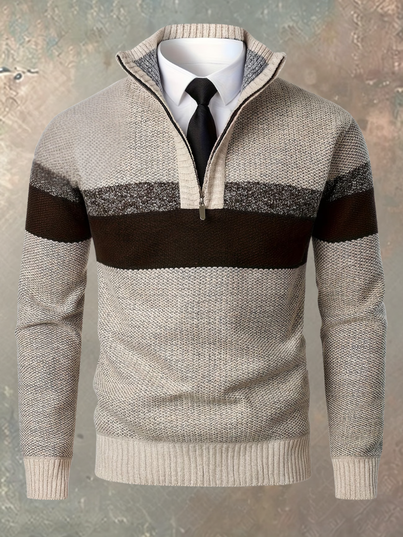 MILANO - MAGLIONE CON ZIP
