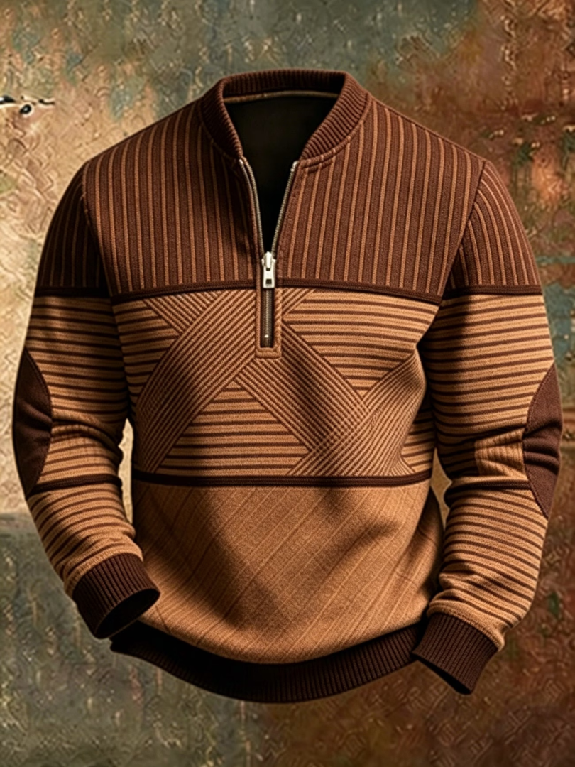 VIKTOR - MAGLIONE CON ZIP