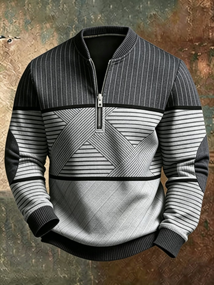 VIKTOR - MAGLIONE CON ZIP