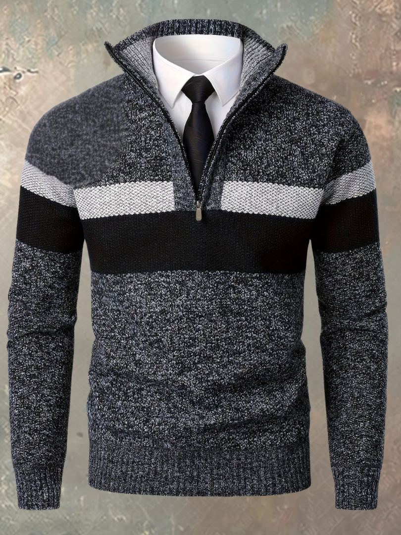 MILANO - MAGLIONE CON ZIP
