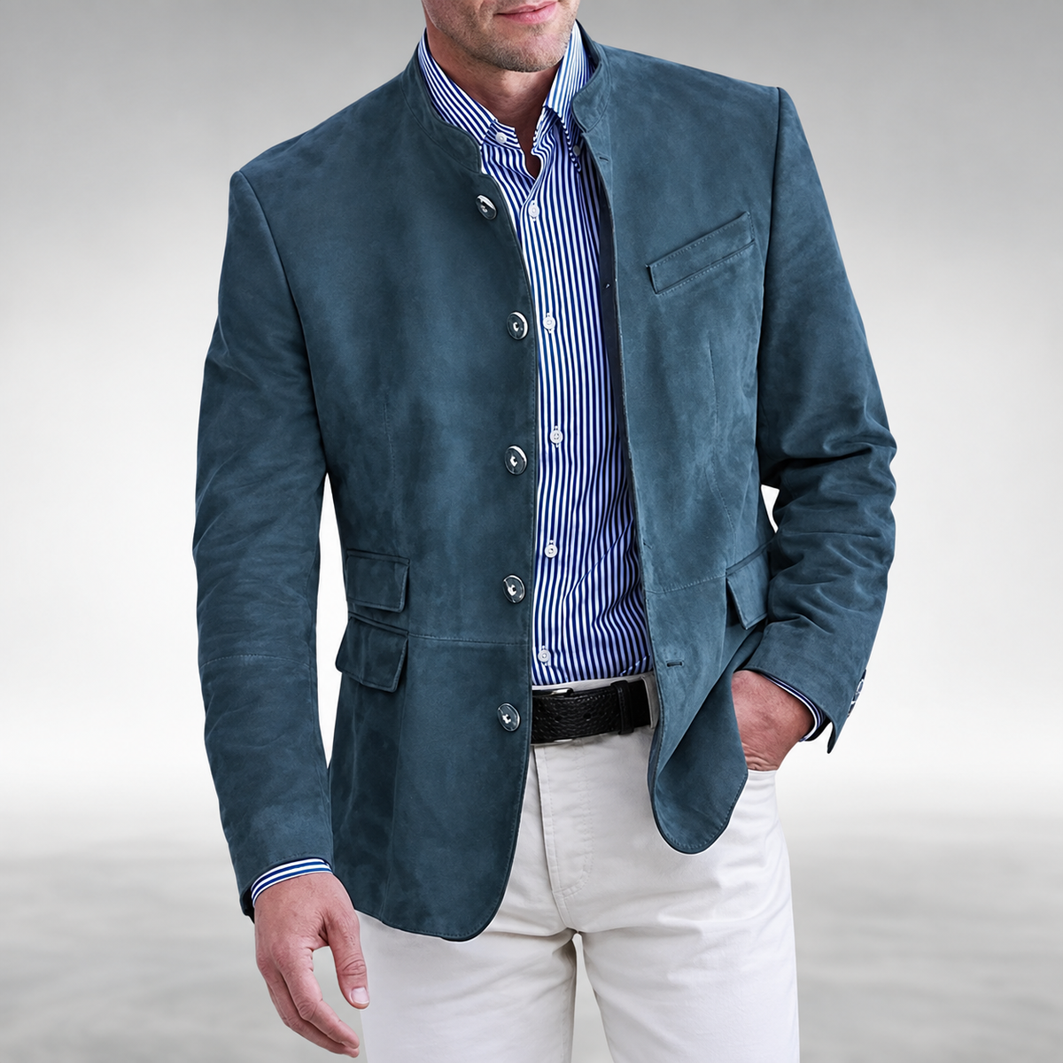 ERIC - GIACCA IN CAMOSCIO