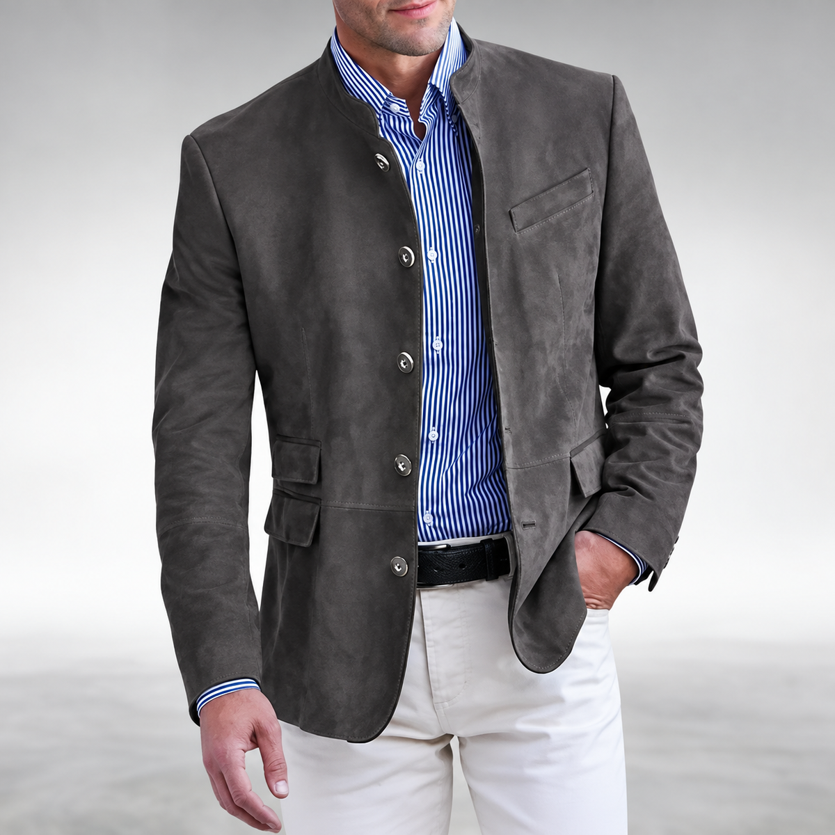 ERIC - GIACCA IN CAMOSCIO