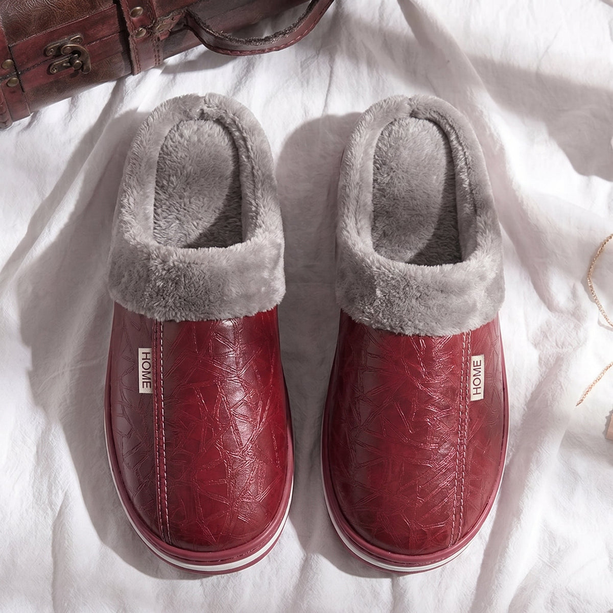 Pantofole termiche e imbottite