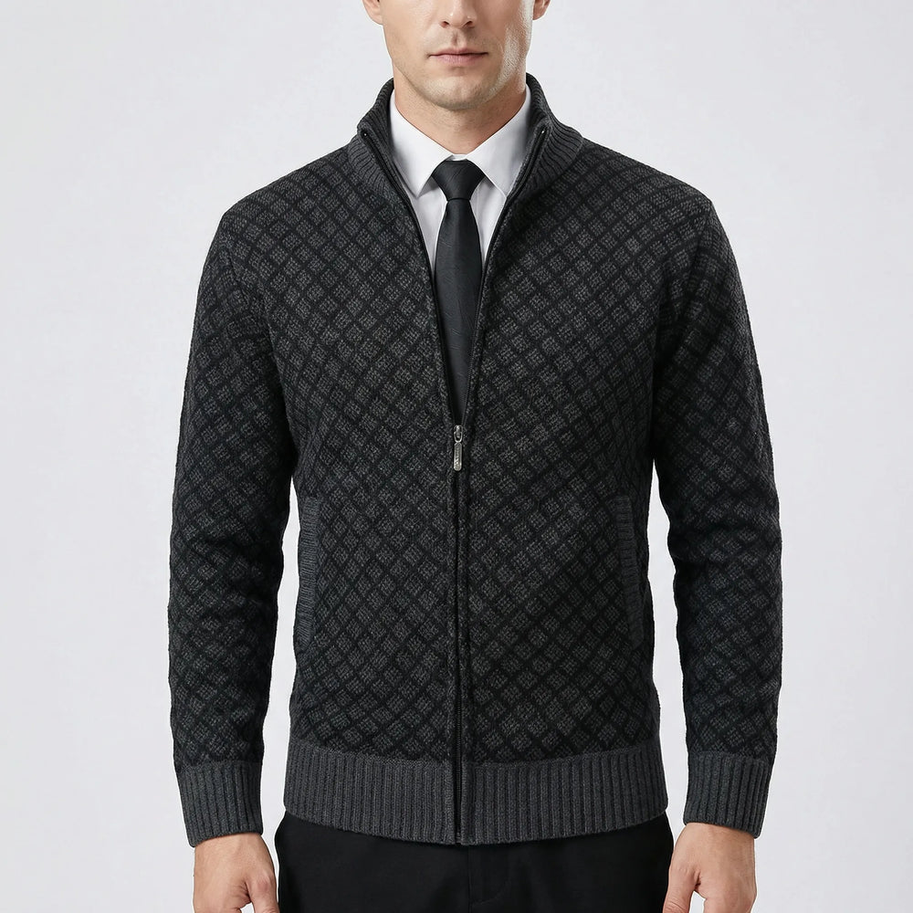 SIMÓN - GIACCA IN MAGLIA CON ZIP