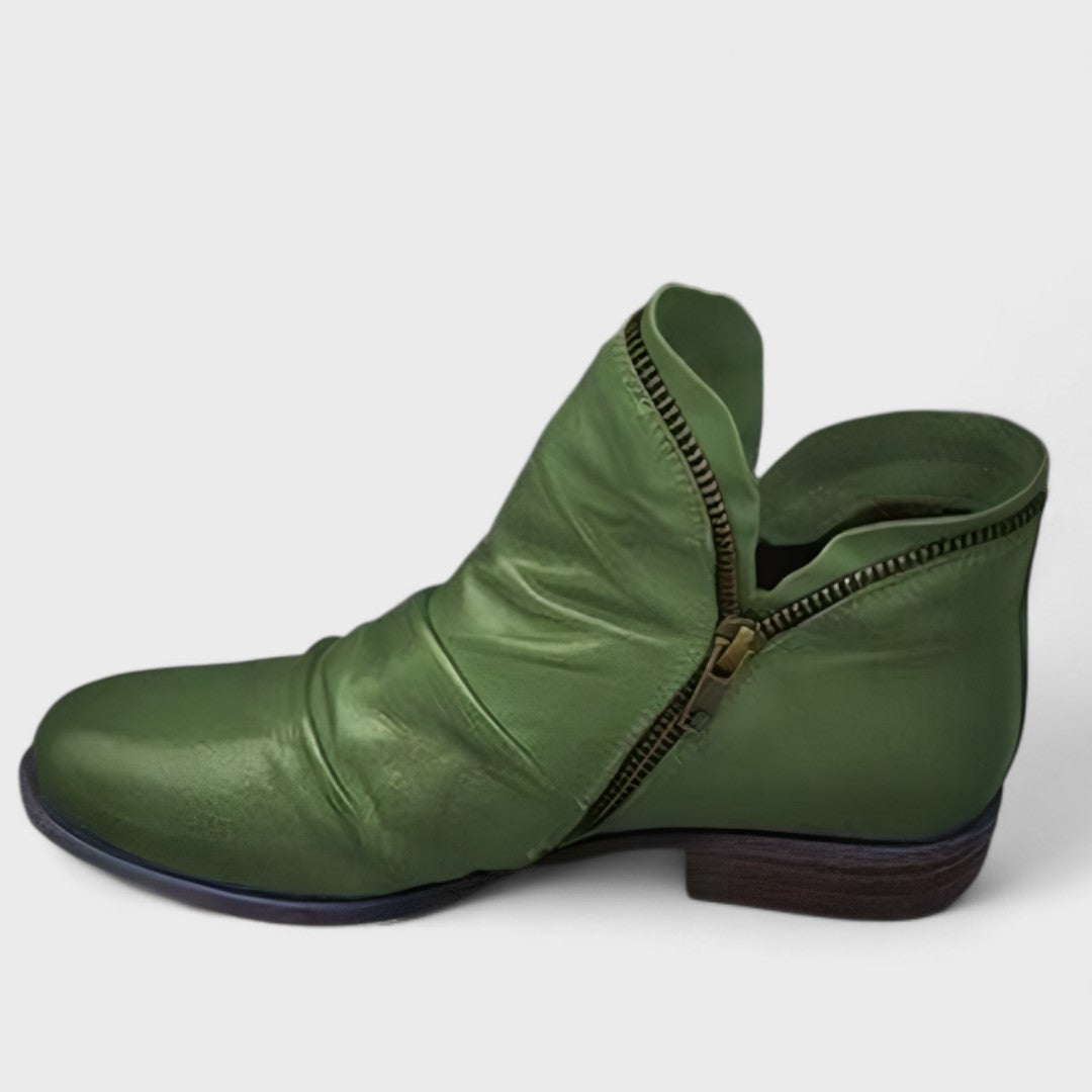 Stivali Ortopedici in Pelle Ecologica per Donna Real del Monte™ – Tacco di 4 cm