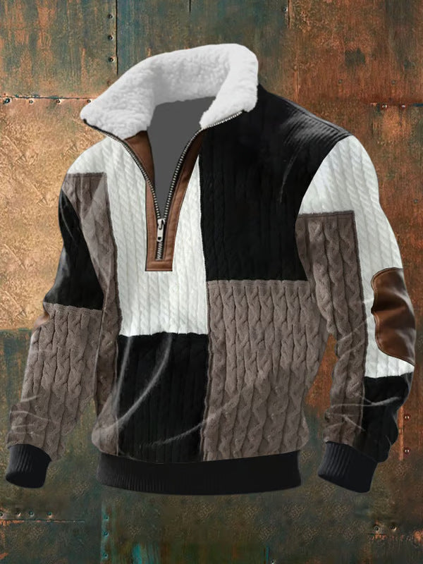 IVÁN - MAGLIONE CON ZIP E COLLO INPELLE