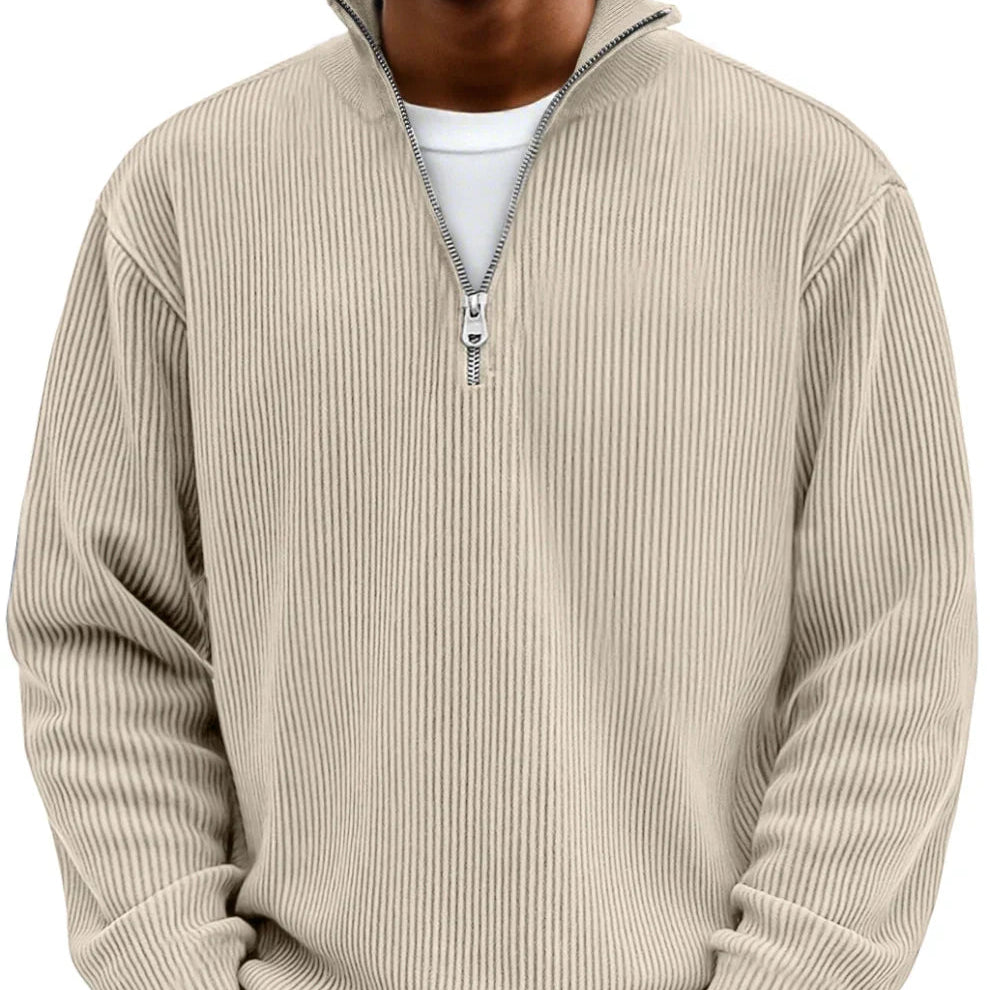 JAN - MAGLIA MEDIA CON ZIP