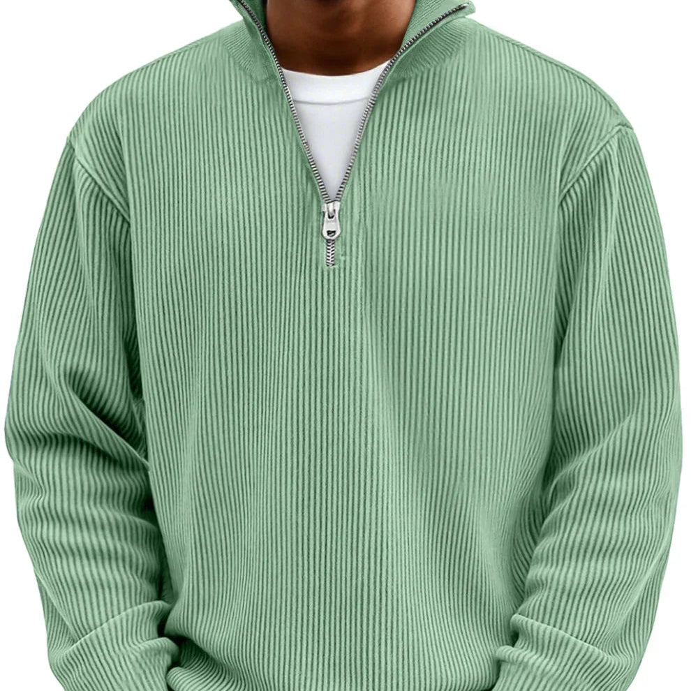 JAN - MAGLIA MEDIA CON ZIP