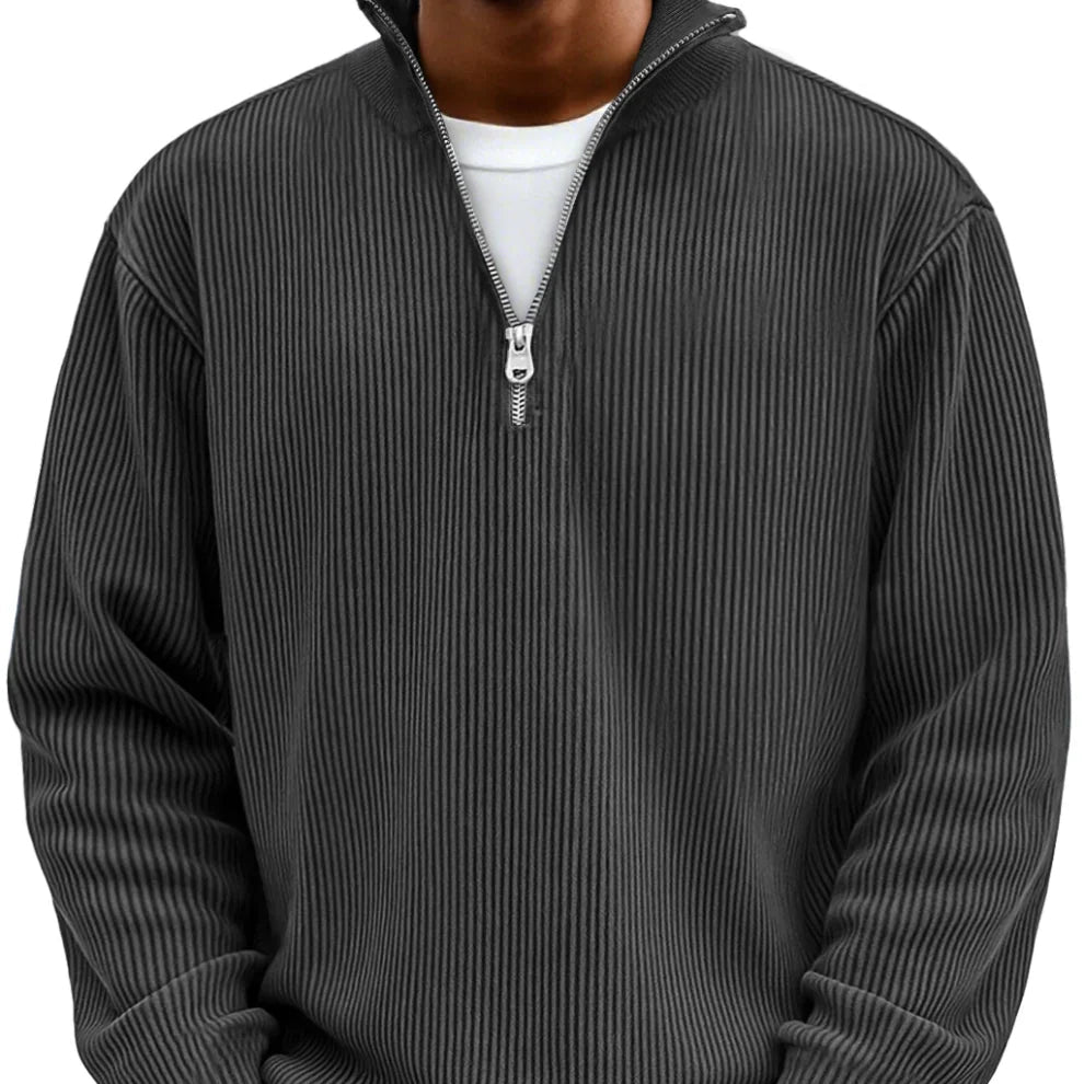 JAN - MAGLIA MEDIA CON ZIP