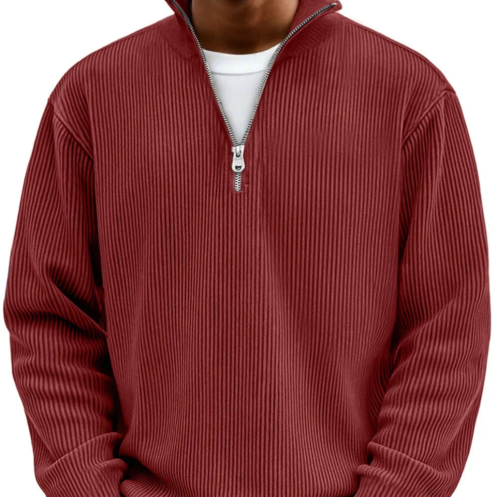 JAN - MAGLIA MEDIA CON ZIP