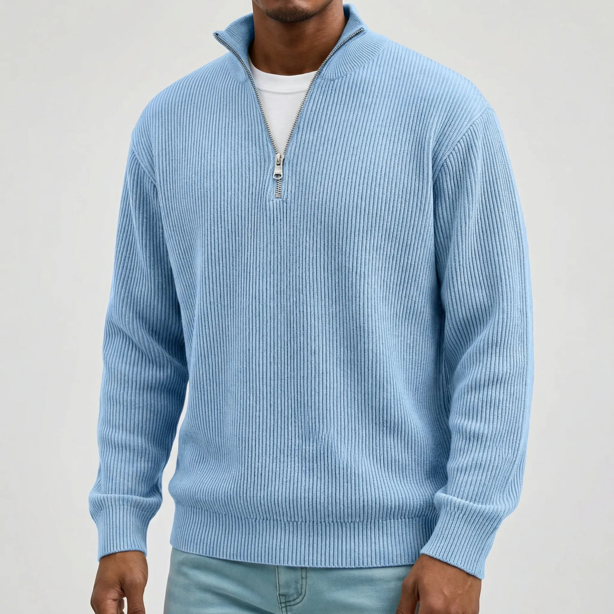 JAN - MAGLIA MEDIA CON ZIP