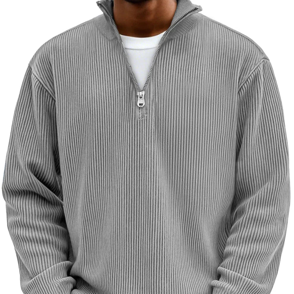 JAN - MAGLIA MEDIA CON ZIP