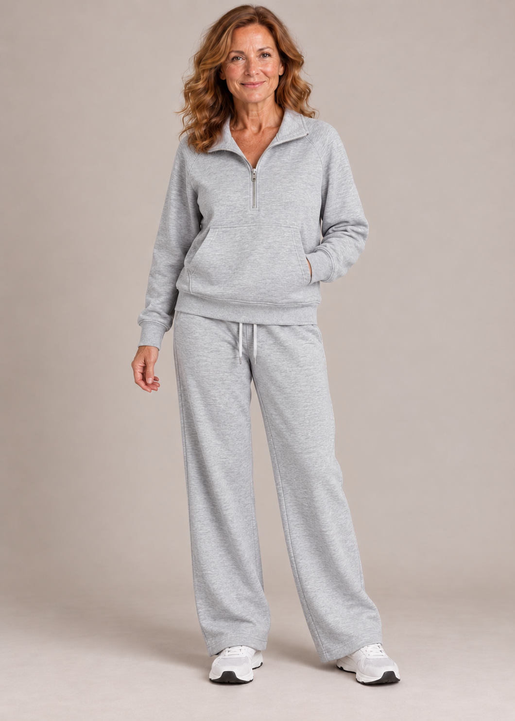 Ellie™ | Set di due pezzi con zip a metà per un look casual