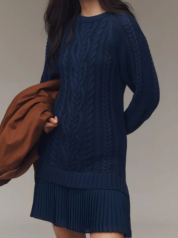 Verónica | Maglione con Motivo a Treccia