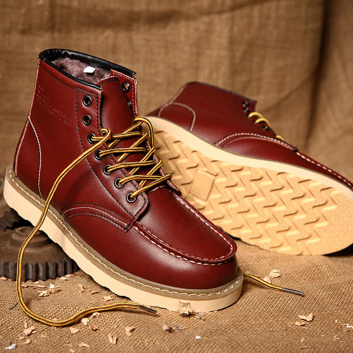 Harrison | Stivaletti stringati in stile vintage