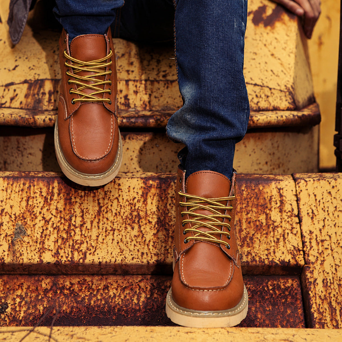 Harrison | Stivaletti stringati in stile vintage