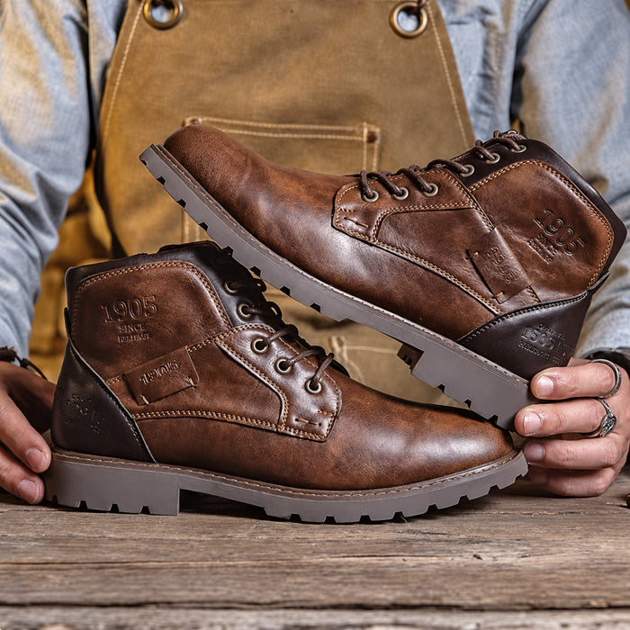 Harvey | Stivaletti stringati in stile vintage