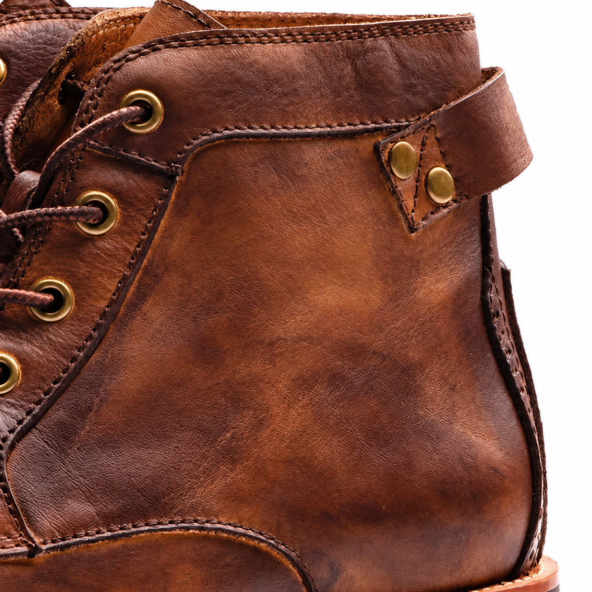Kelvin | Stivaletti stringati in stile vintage