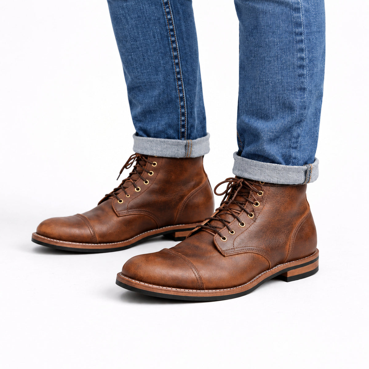 Dorian | Stivali vintage in ecopelle