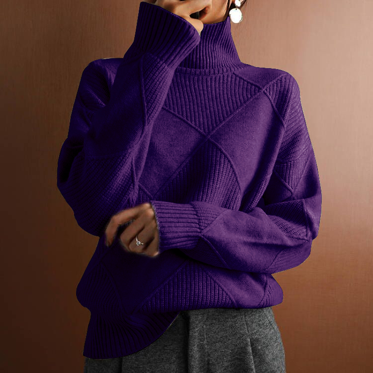 Eugenia | Maglione Invernale Oversize a Rombi
