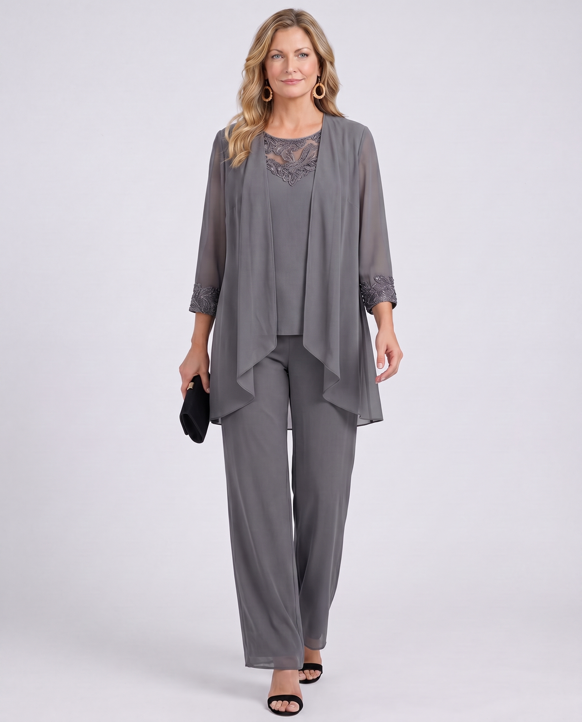 Lillie - Completo classico di tre pezzi in stile minimalista