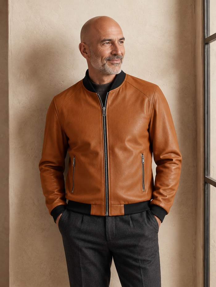 Domenico | Bomber in Pelle
