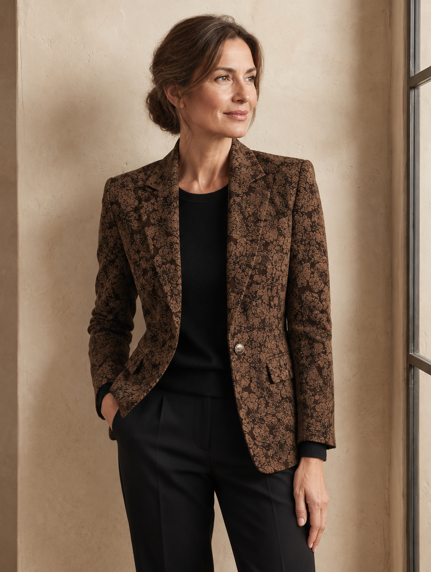 Tosca | Blazer Jacquard Paisley