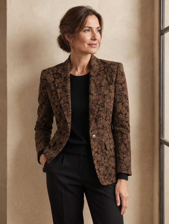 Tosca | Blazer Jacquard Paisley