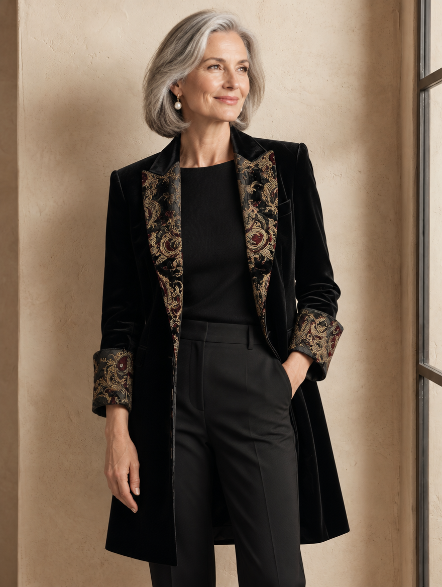 Dina | Blazer Fantasia Barocca