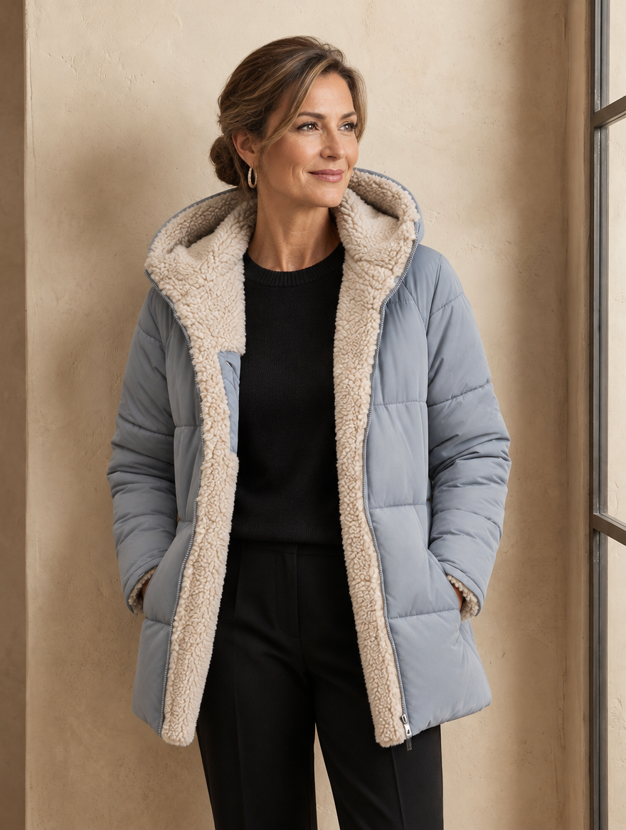 Ester | Cappotto Invernale in Sherpa