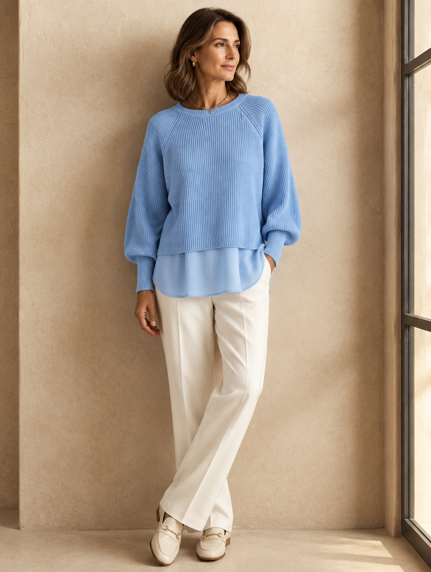 Clelia | Maglione Effetto Due Pezzi