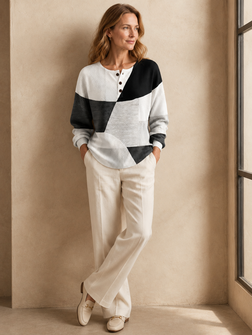 Palmira | Maglione Goffrato Doppio Strato