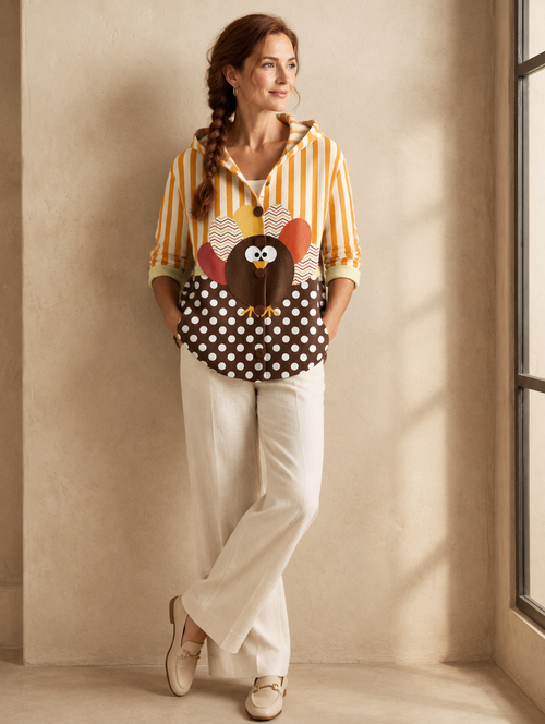 Alba | Giacca in Maglia con Cappuccio