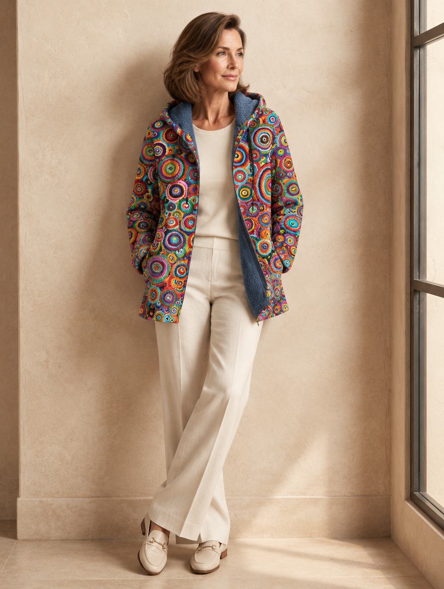Imelda | Giacca in Maglia d'Artista