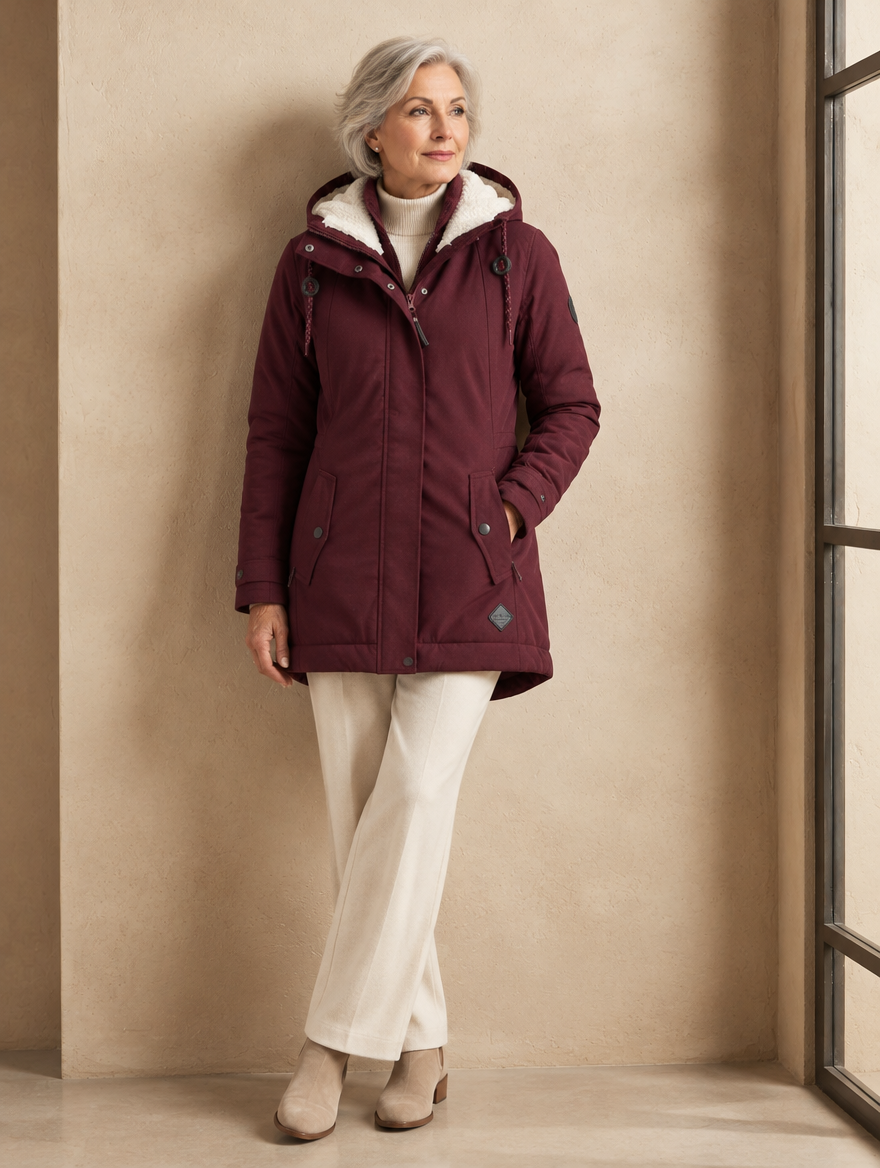 Elda | Parka in Sherpa