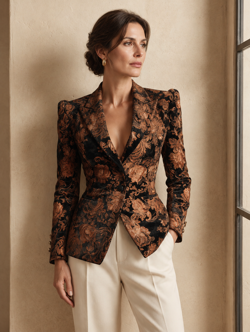 Agnese | Blazer Fantasia Floreale