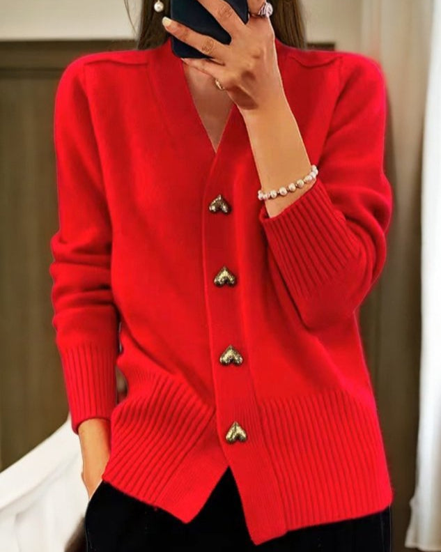 Michaela | Cardigan con Scollo a V